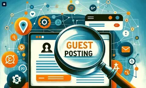 Guest posting strategies helping businesses improve online visibility and website development success