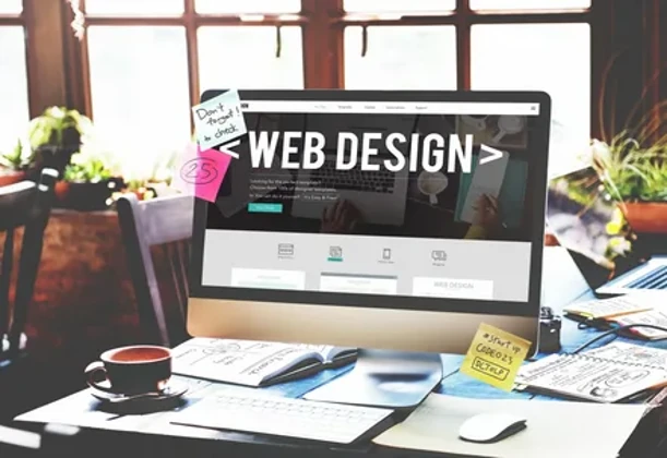 Business owner benefiting from custom website design and development services