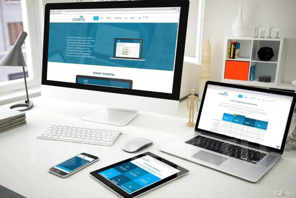 Business owner benefiting from custom website design and development services